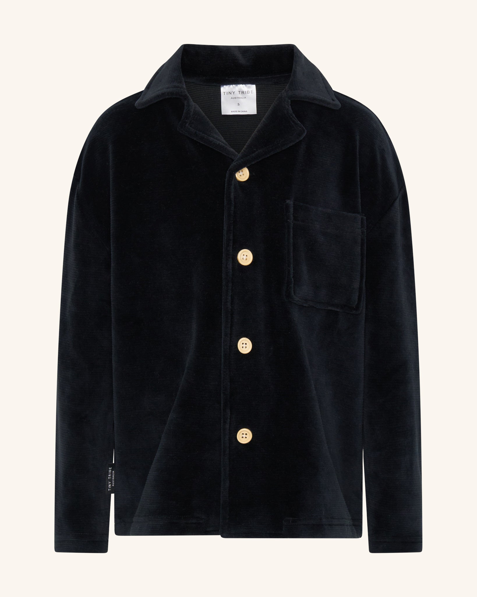 Black Collared Shirt