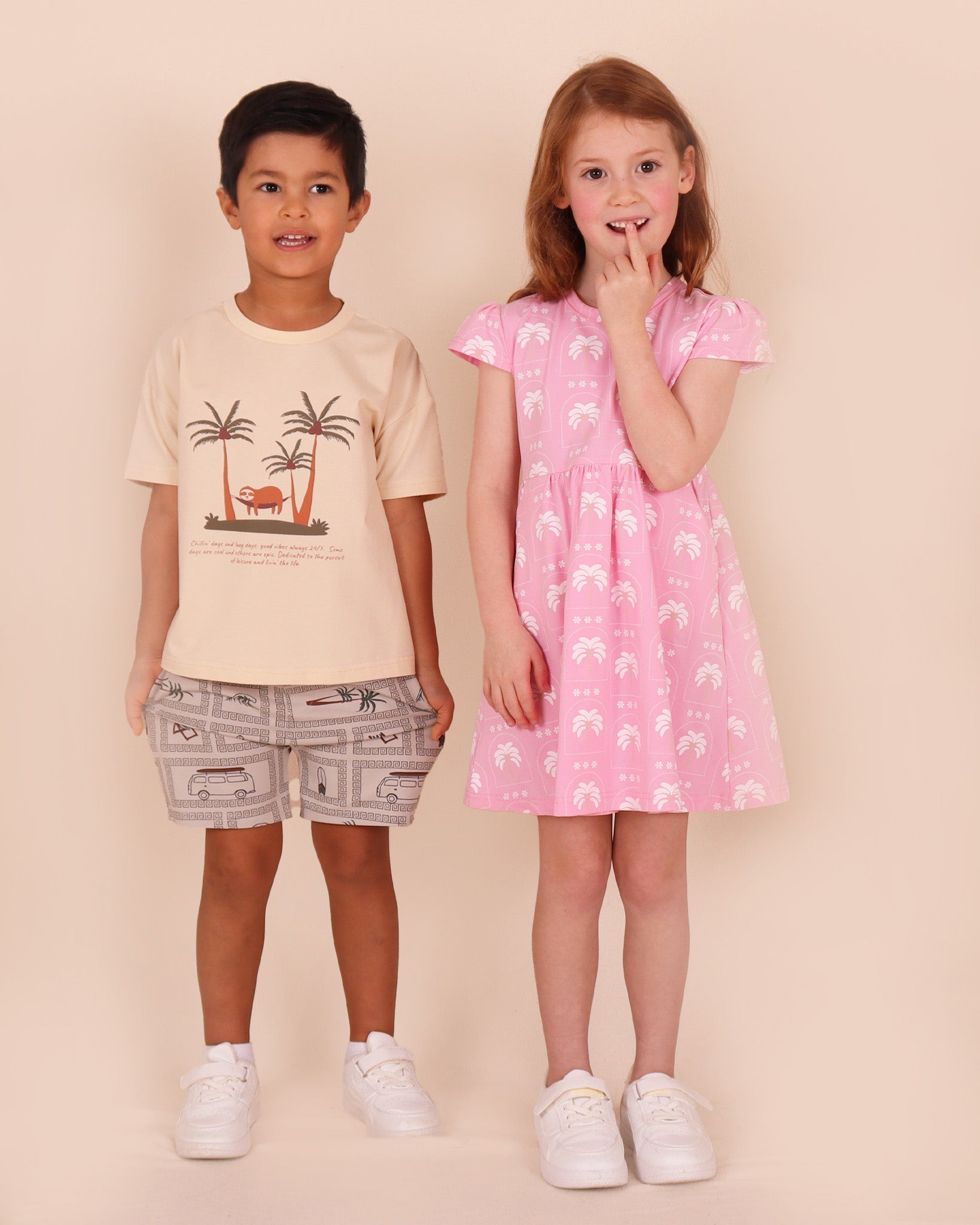 Robe Palm Fit &amp; Flare