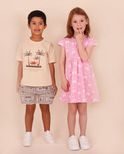 Robe Palm Fit &amp; Flare