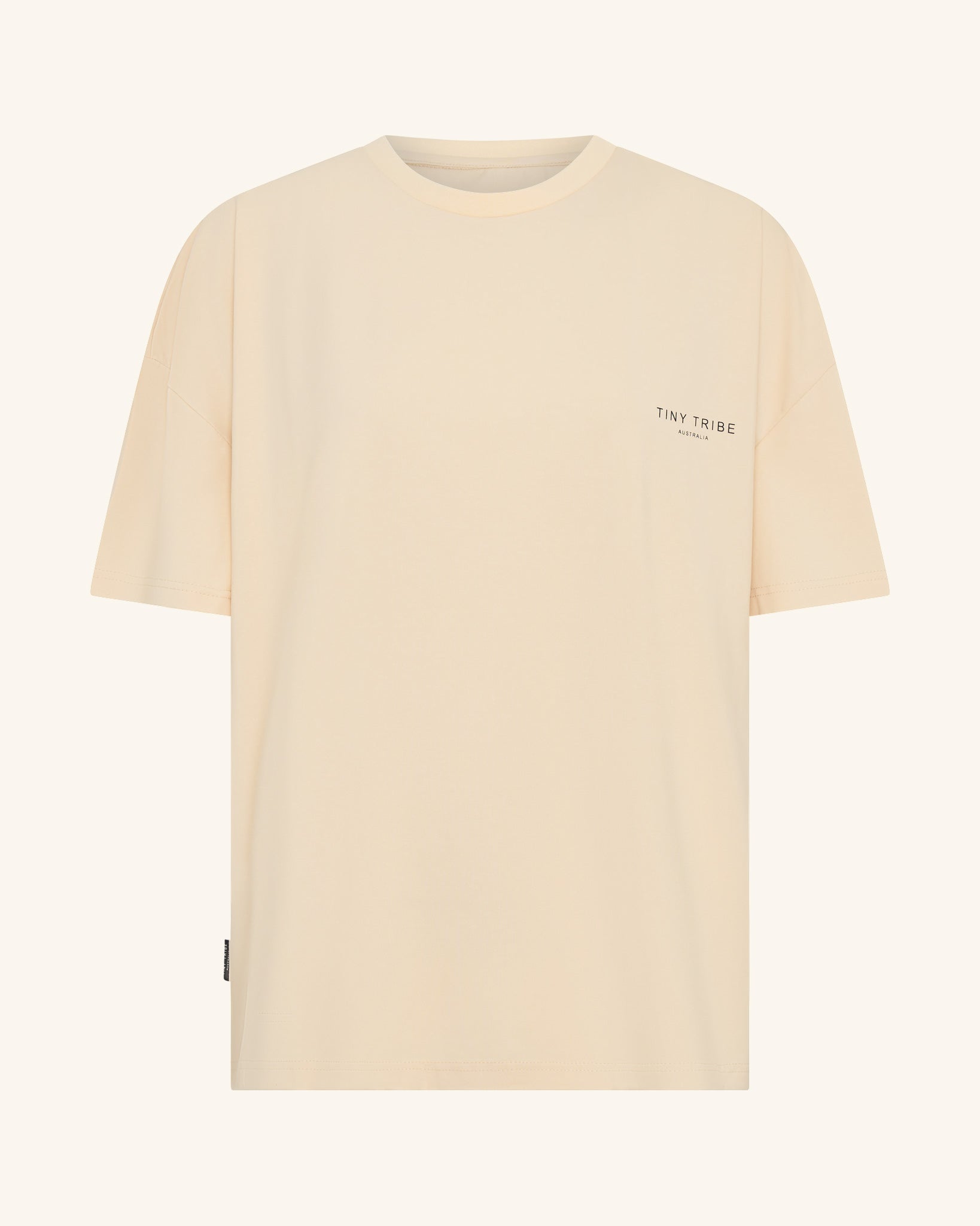 T-shirt Core à manches courtes crème pour adultes