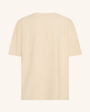 T-shirt Core à manches courtes crème pour adultes