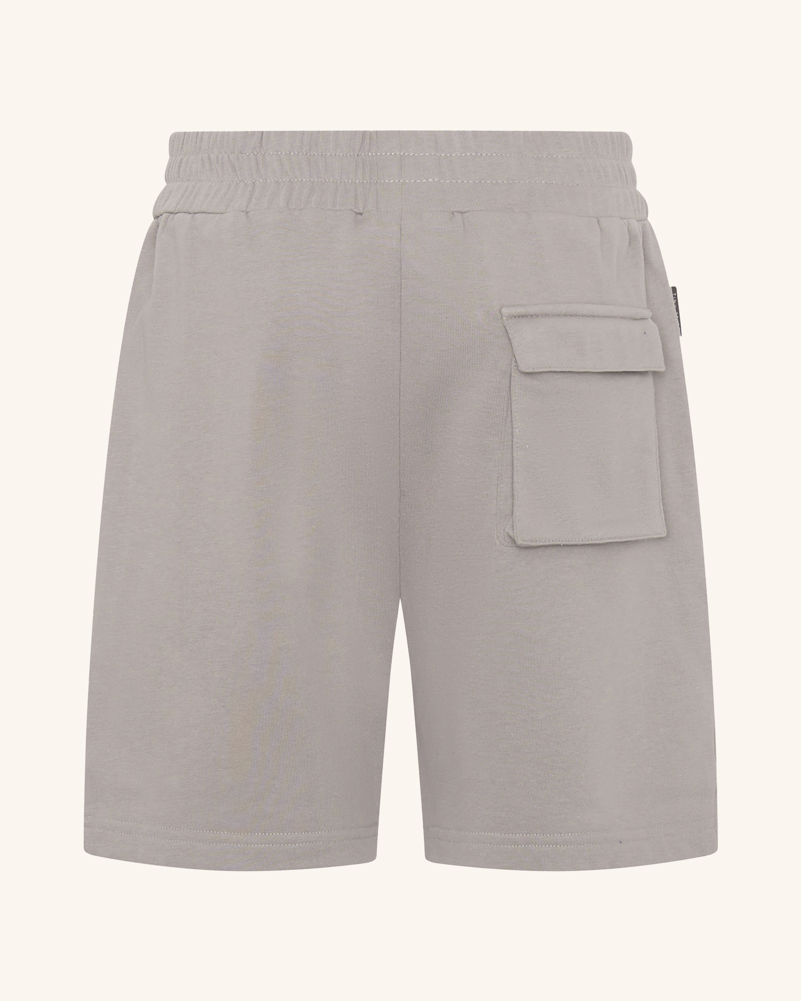 Grey Short With Piping