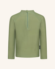 Haut de maillot de bain anti-UV Core Swim Olive