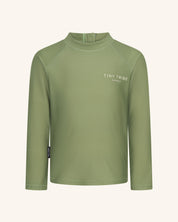 Haut de maillot de bain anti-UV Core Swim Olive