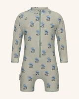 Maillot de bain à vagues