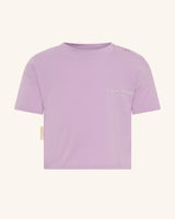 T-shirt bébé Core à épaules tombantes lilas