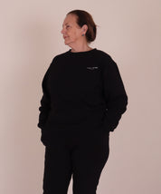 Adults Core Signature Sweat Top Black