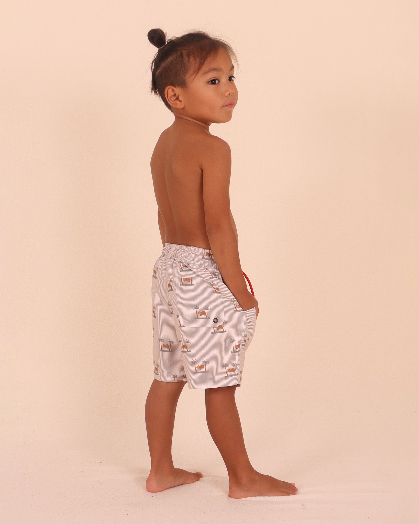 Chillin' Stripe Swim Short