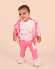 Infant Girl Good Vibe Tribe Drop Shoulder Tee