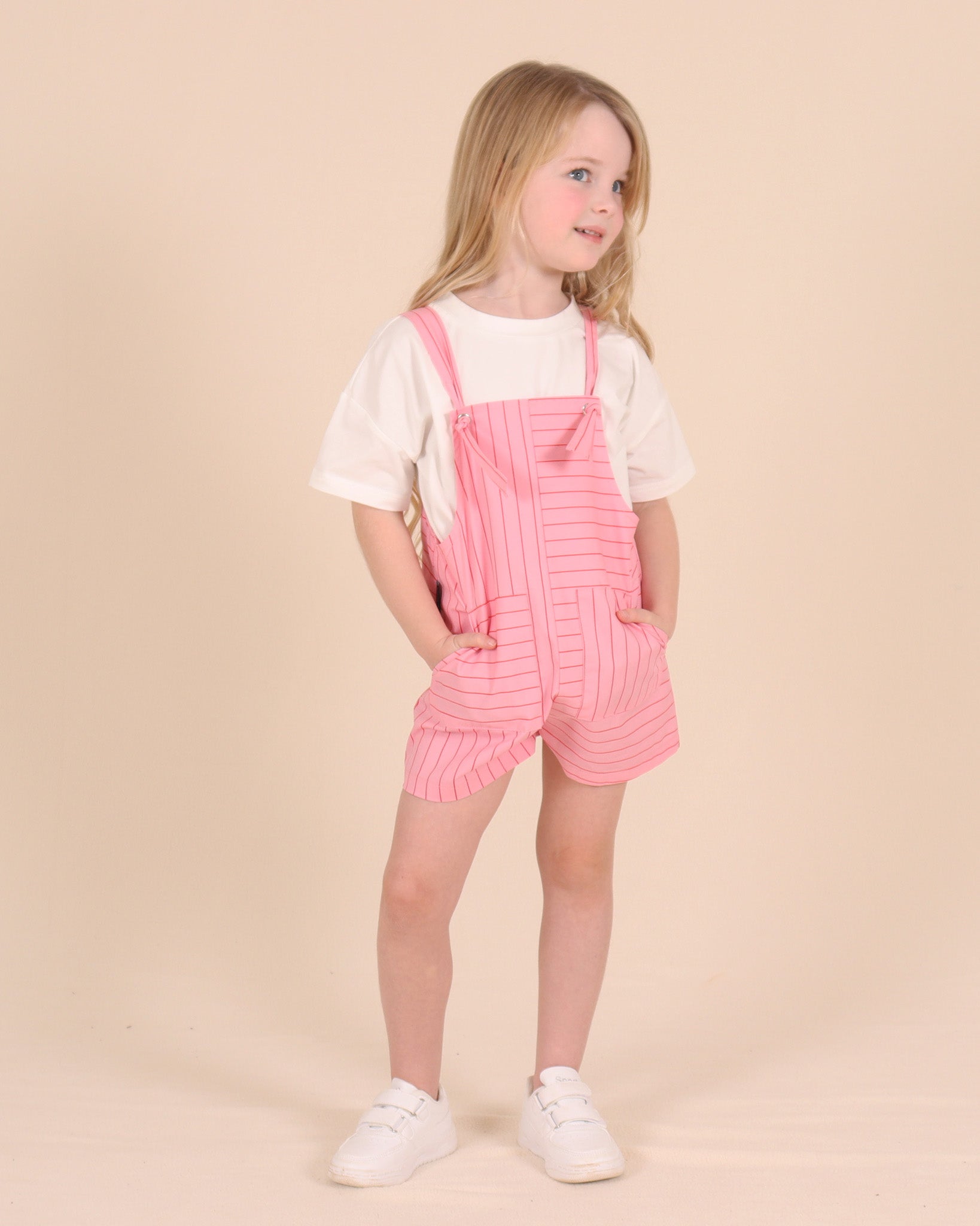 Lolly Stripe Pocket Overall