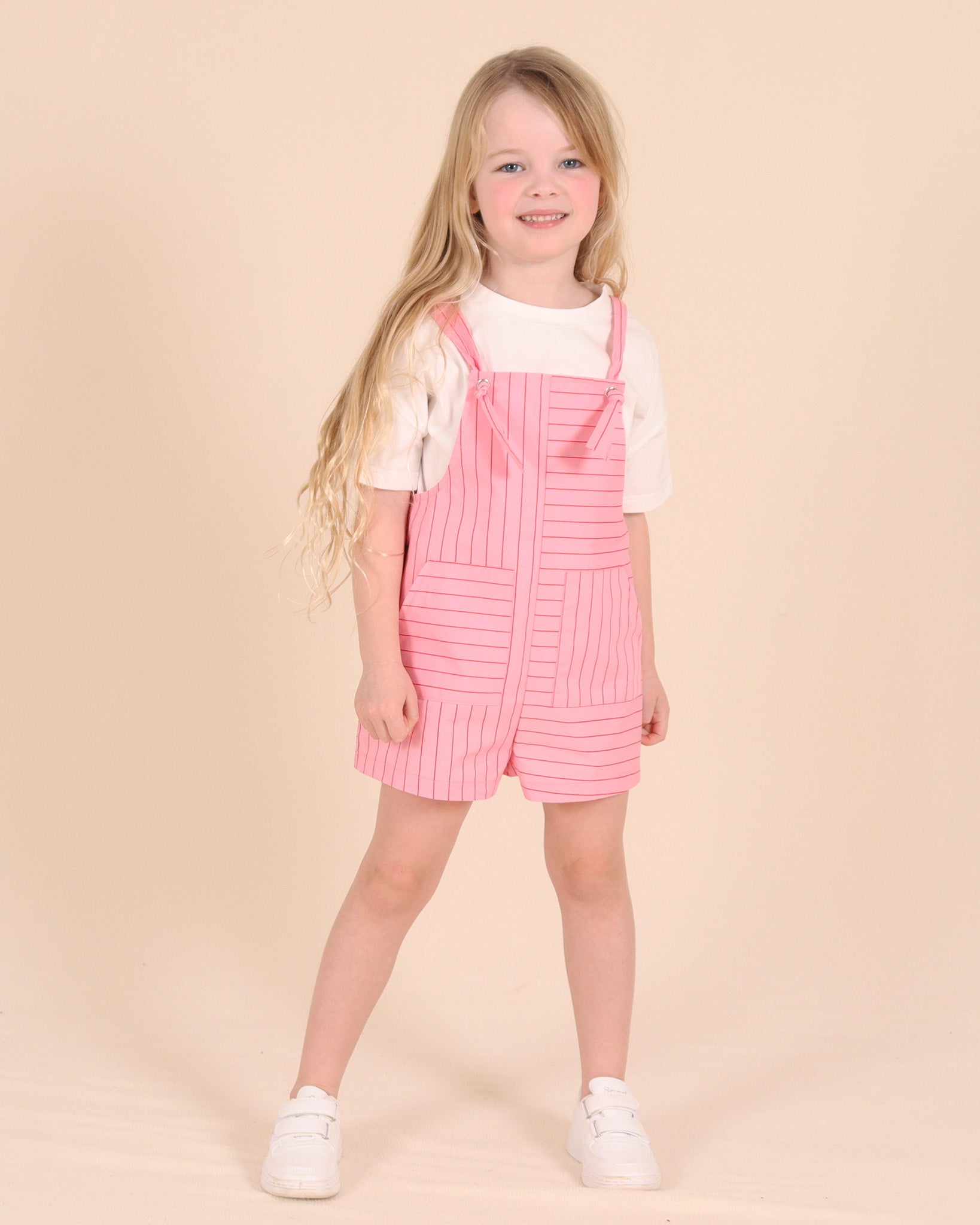 Lolly Stripe Pocket Overall