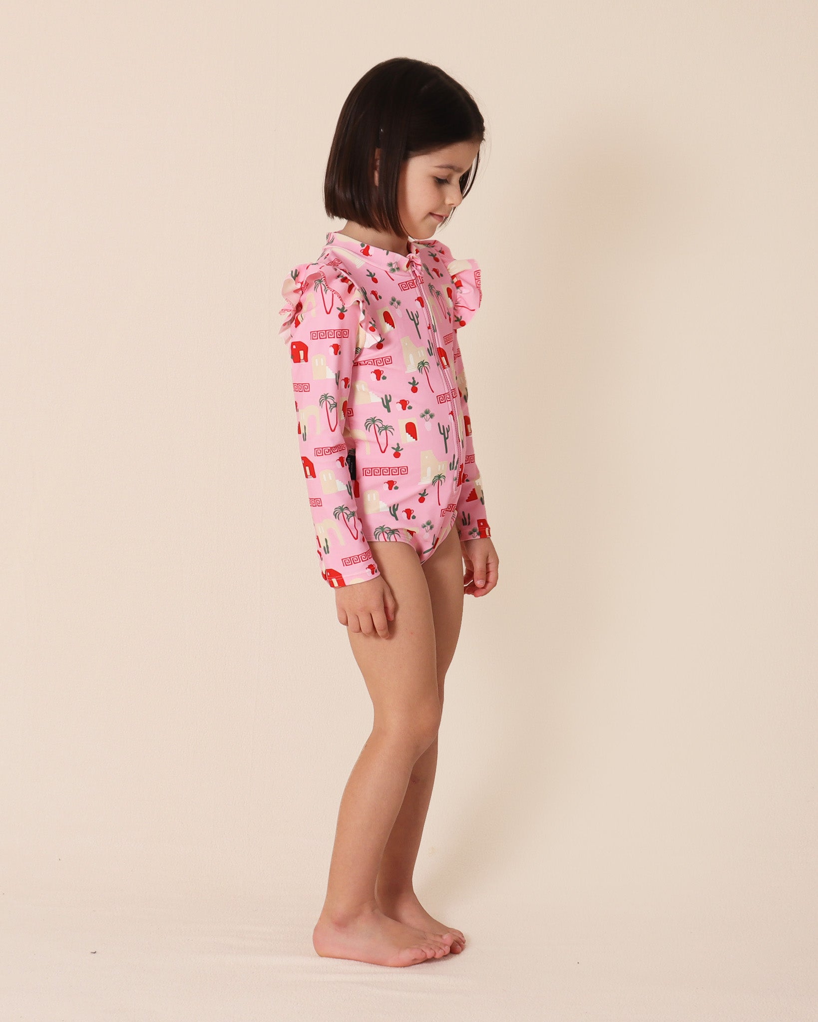 Mediterranean Long Sleeve Swim