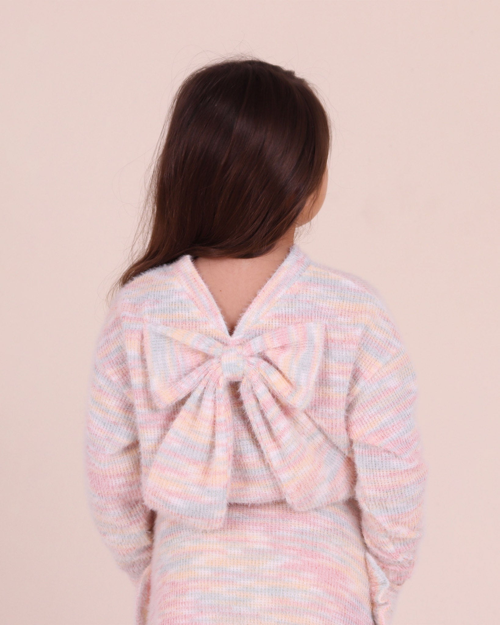 True Knit Bow Sweat Top