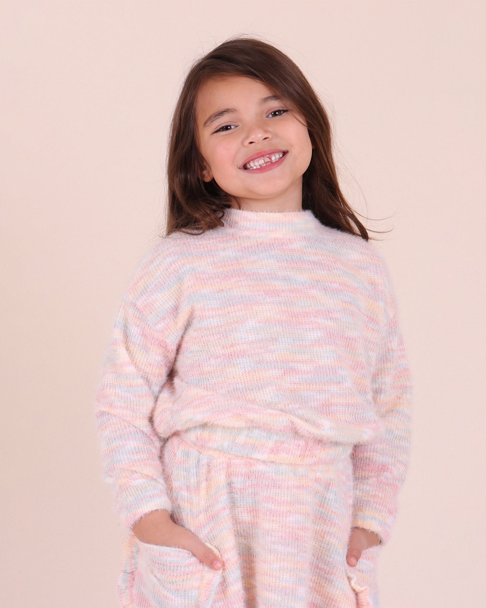 True Knit Bow Sweat Top
