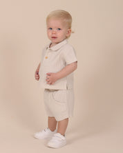 Polo gris pour bébé