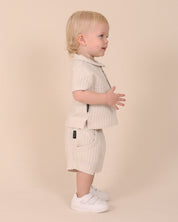 Polo gris pour bébé