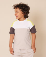 T-shirt d'été à épaules tombantes