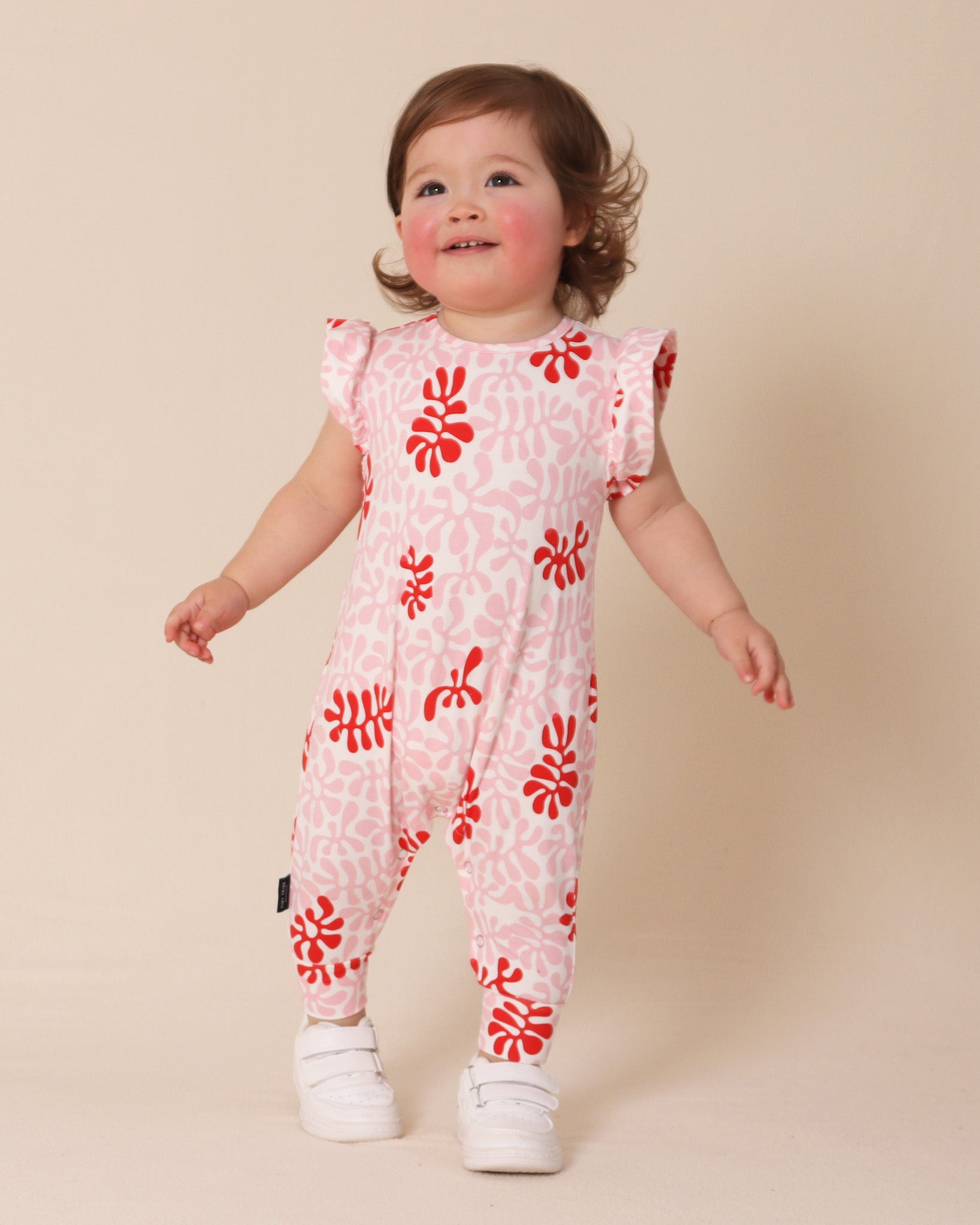 Combinaison corail douce