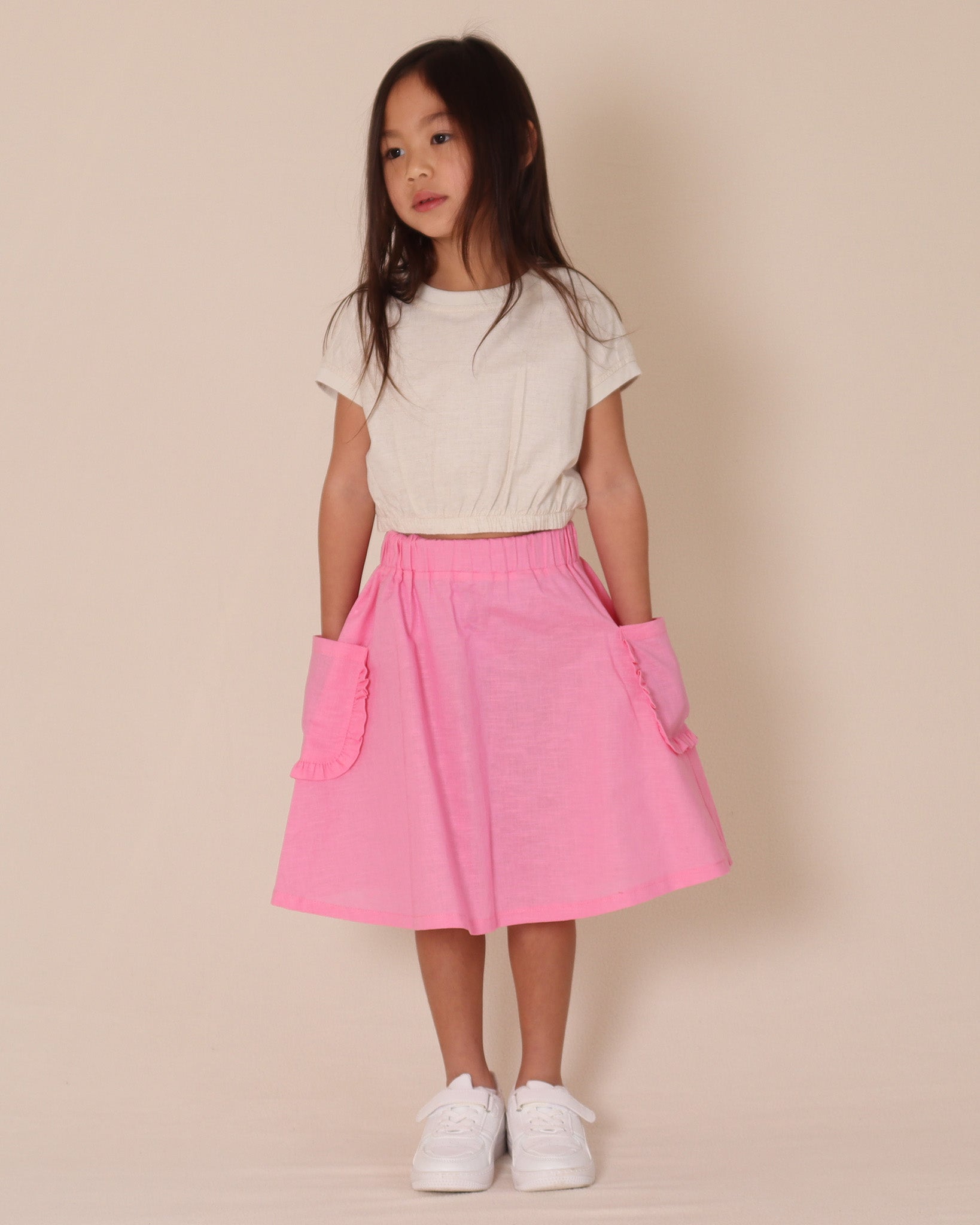 Cropped Blouse Cream