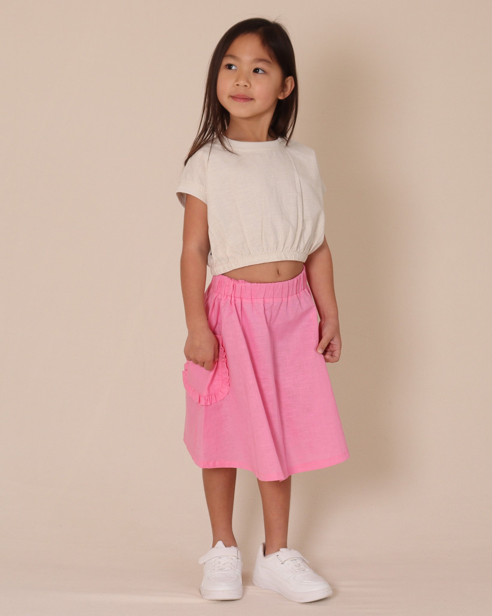 Cropped Blouse Cream