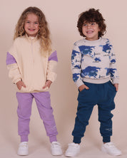 Pantalon de survêtement bleu pour enfants
