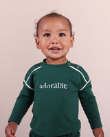 Adorable ensemble de passepoil