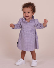 Flared Frill Neck All-In-One Dress
