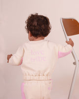Sweat-shirt rose Love Tribe