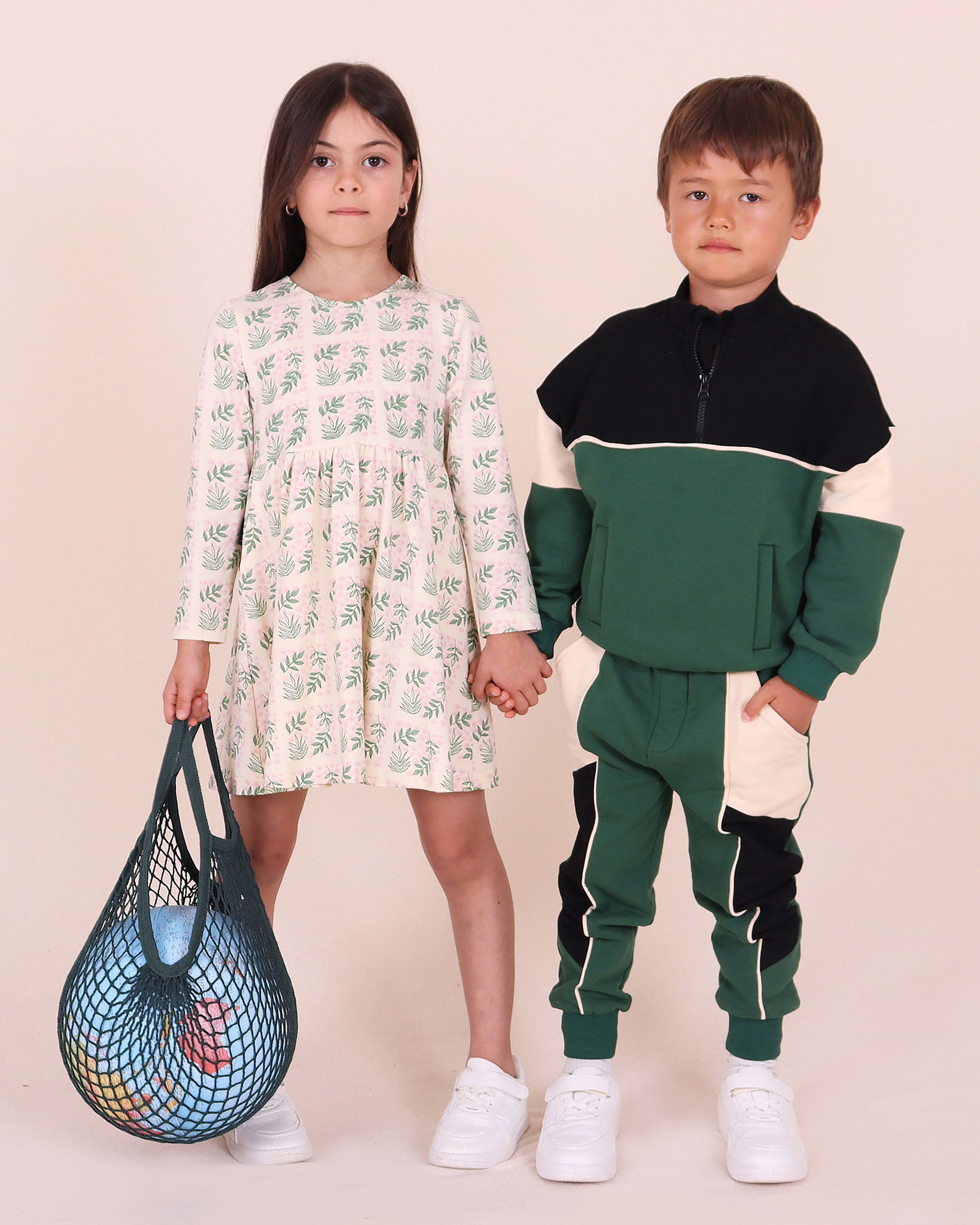 Robe à volants inspirée des jardins fleuris