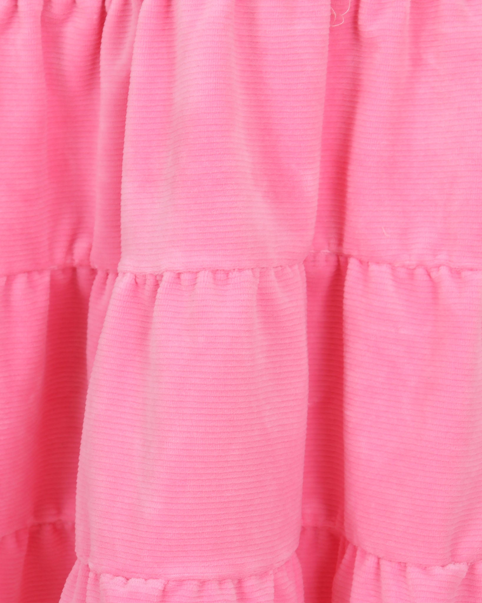 Salopette rose pour enfant, robe cascade