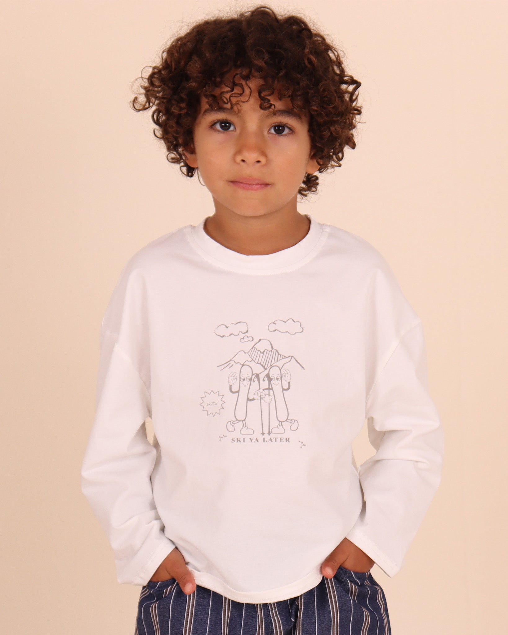 Ski Ya Later Drop Shoulder Tee