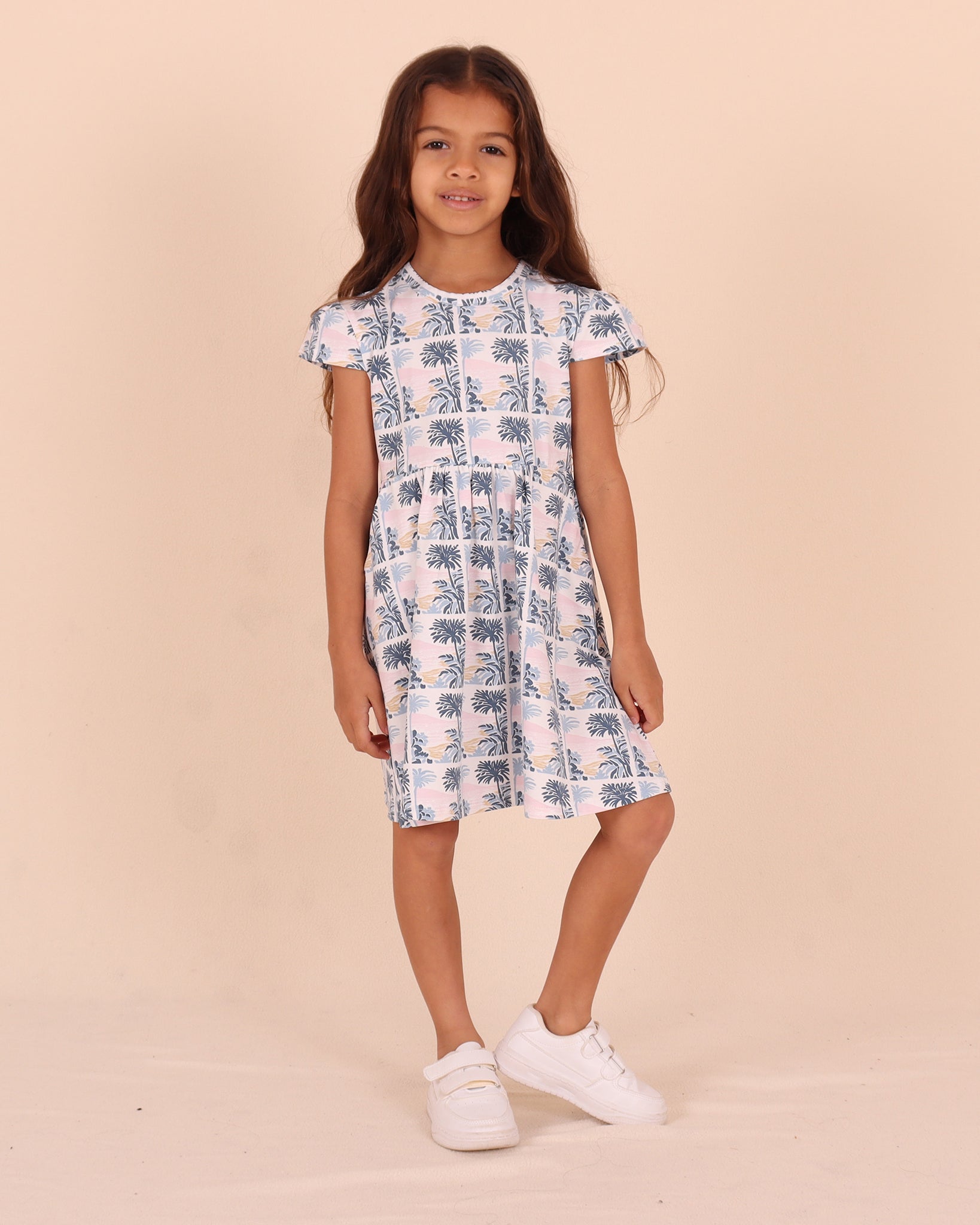 Island Fit & Flare Dress