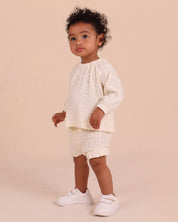Cotton Scrunch Pull On Slouch Set