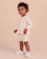 Cotton Scrunch Pull On Slouch Set