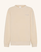Adults Core Signature Sweat Top Cream