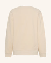 Adults Core Signature Sweat Top Cream