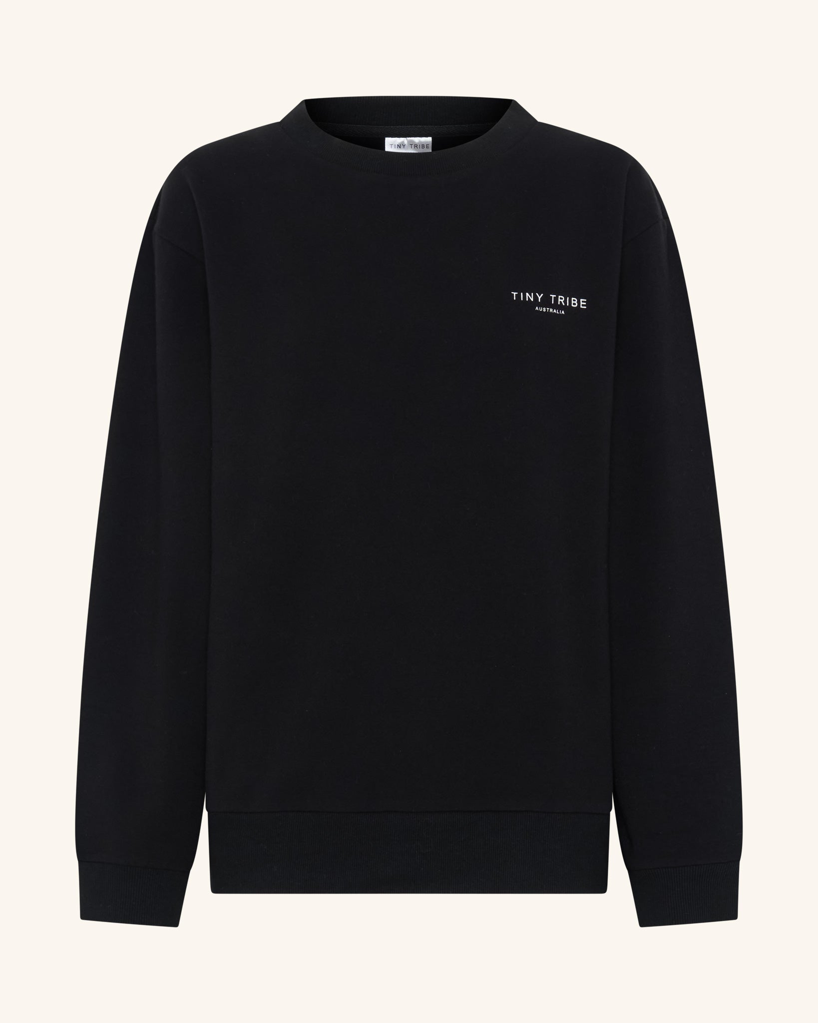 Adults Core Signature Sweat Top Black