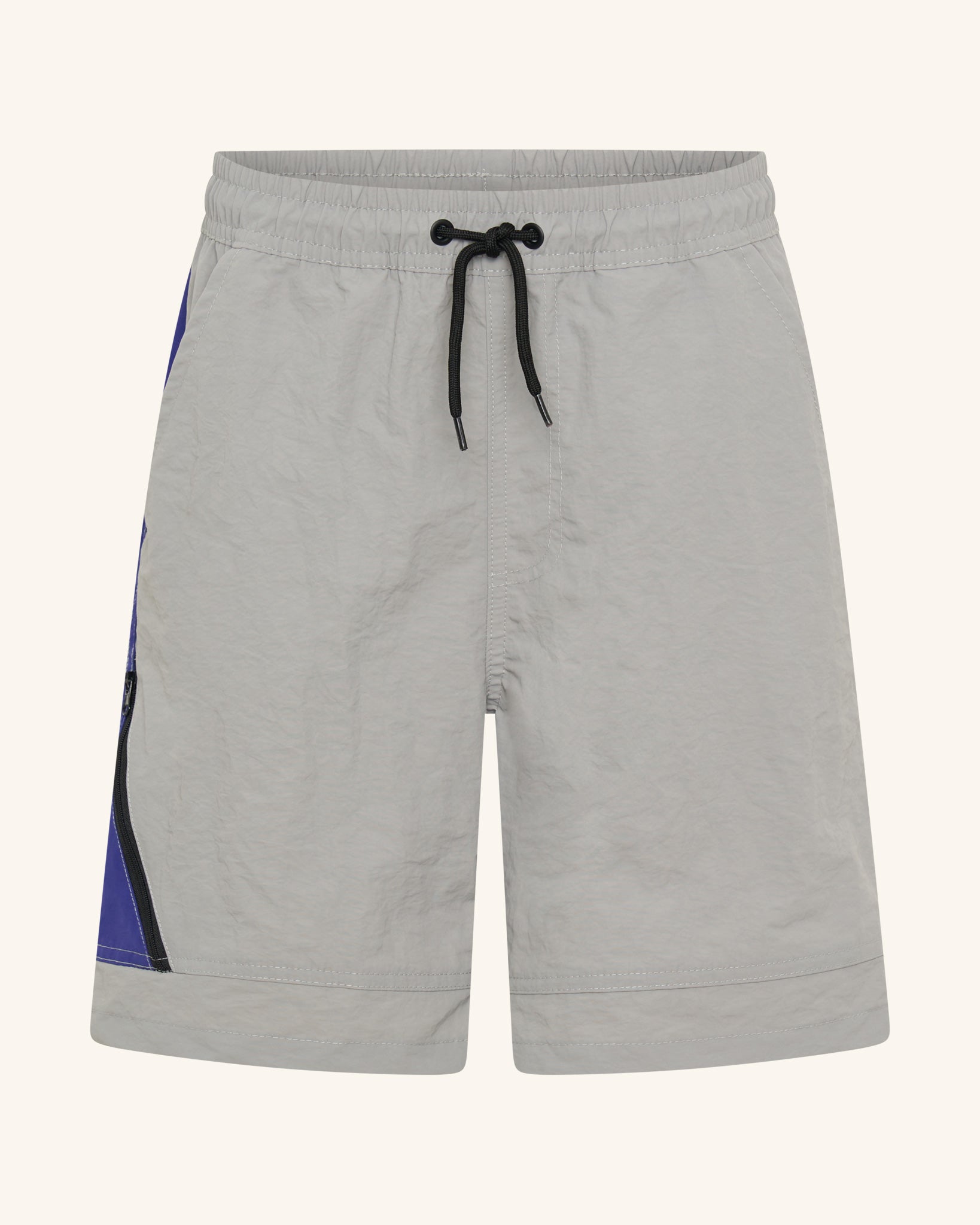 Fermeture éclair hybride à segment court