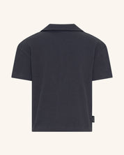 Chemise gaufrée anthracite