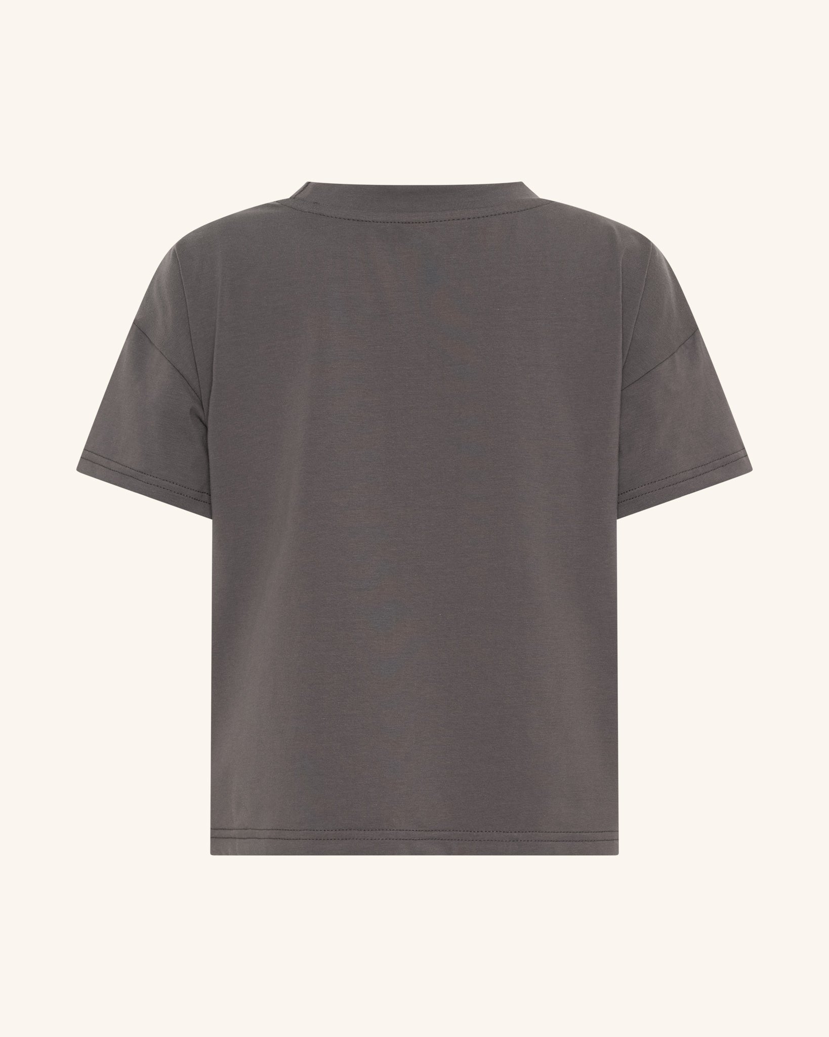 Core Drop Shoulder Tee Charcoal