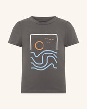 T-shirt Scène Océan