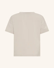 T-shirt gris à épaules tombantes Core