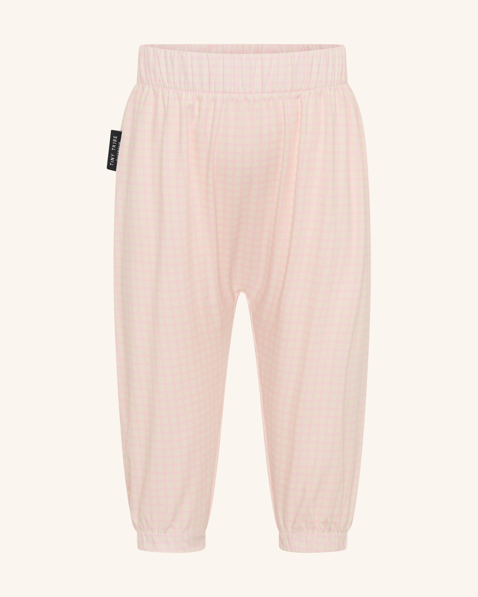 Pantalon rose ample