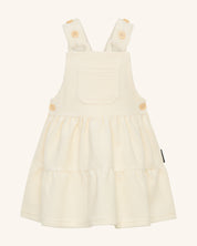 Salopette crème robe cascade