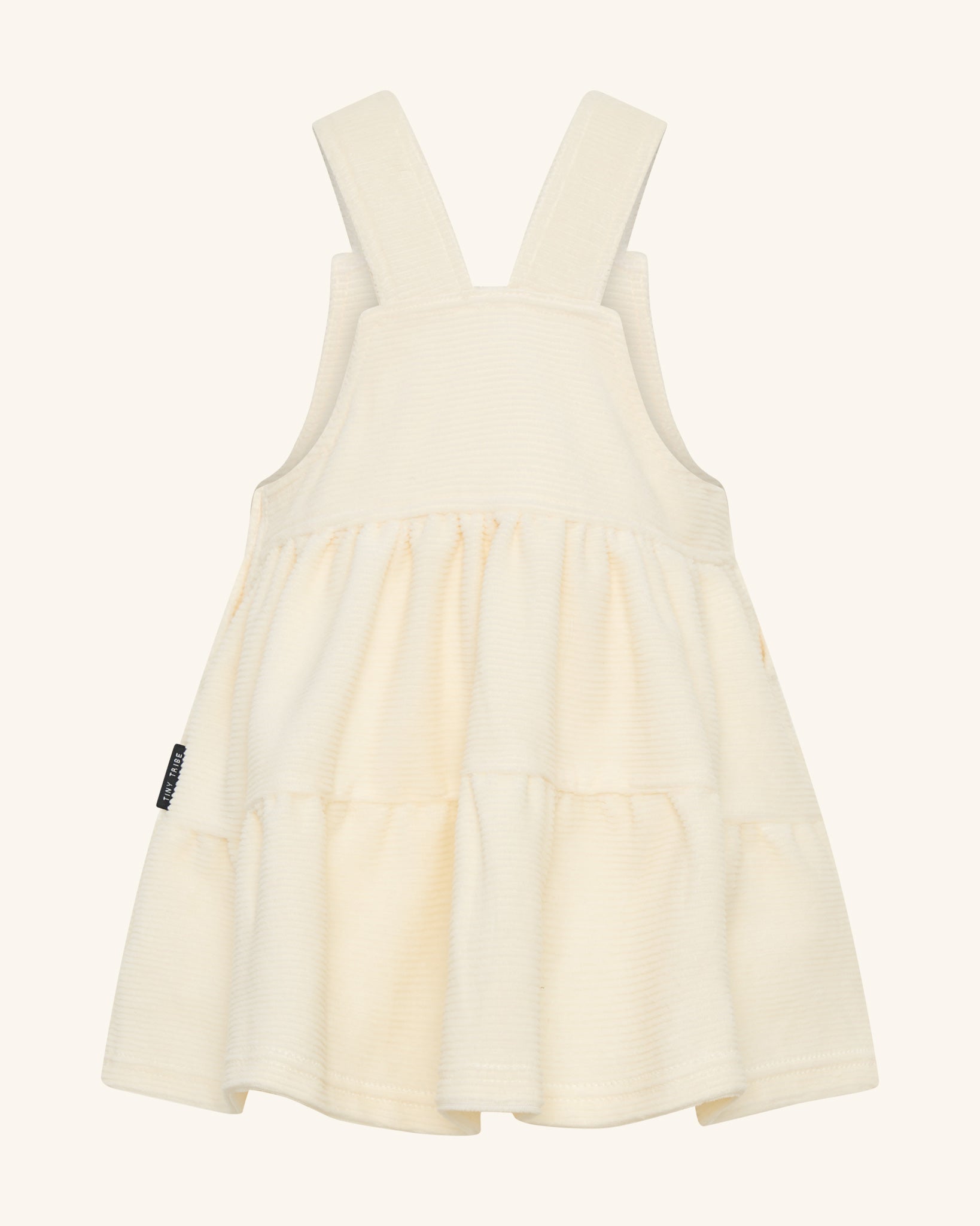 Salopette crème robe cascade