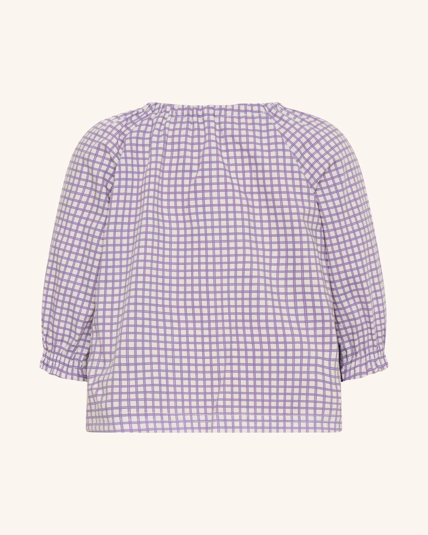 Haut mou tissé lilas