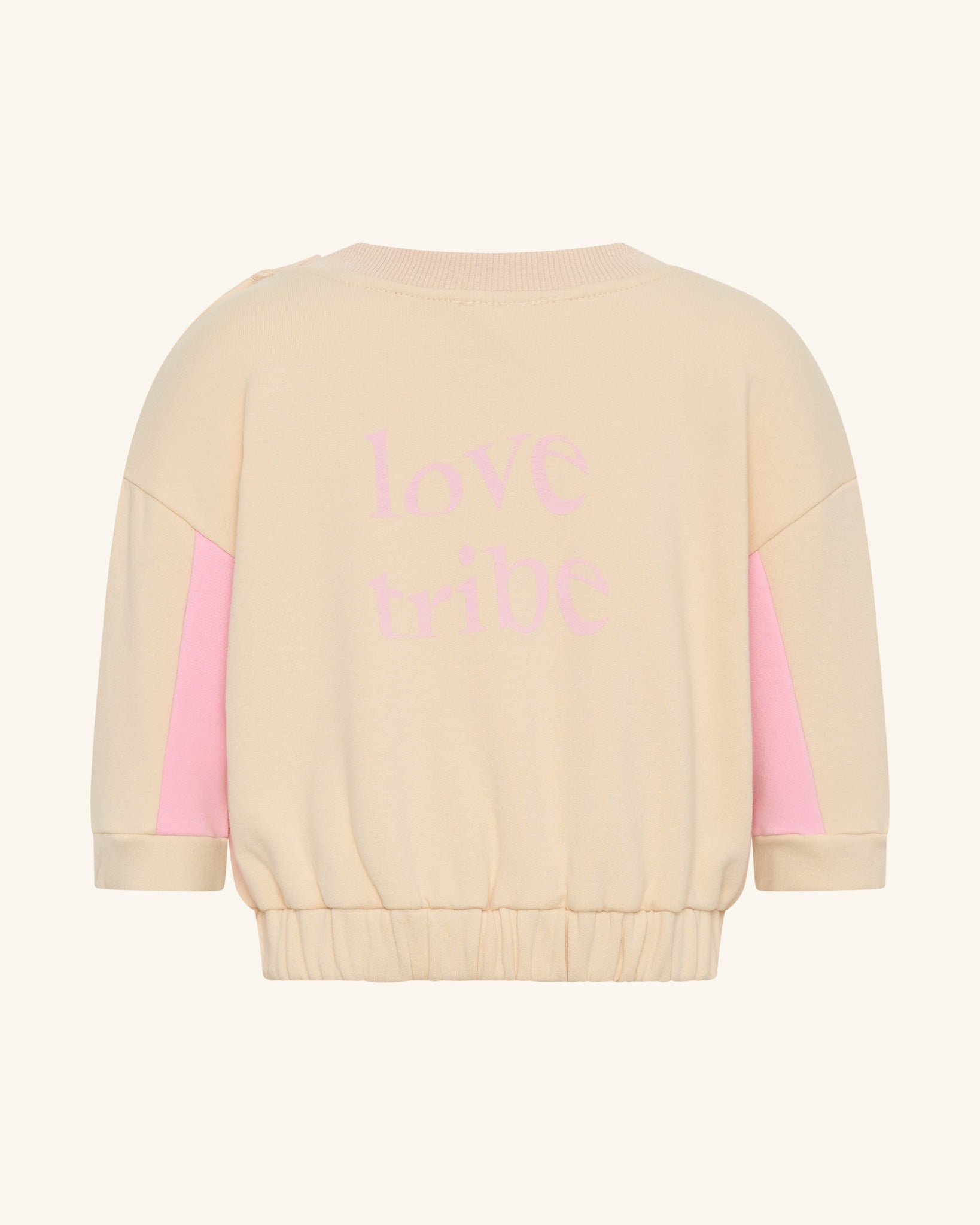 Sweat-shirt rose Love Tribe