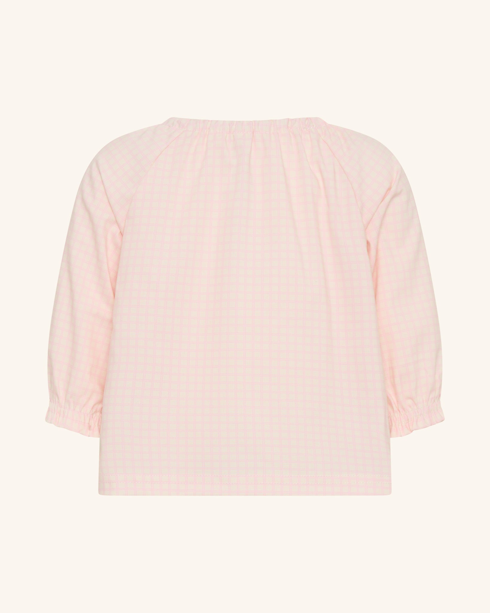 Haut souple rose tissé