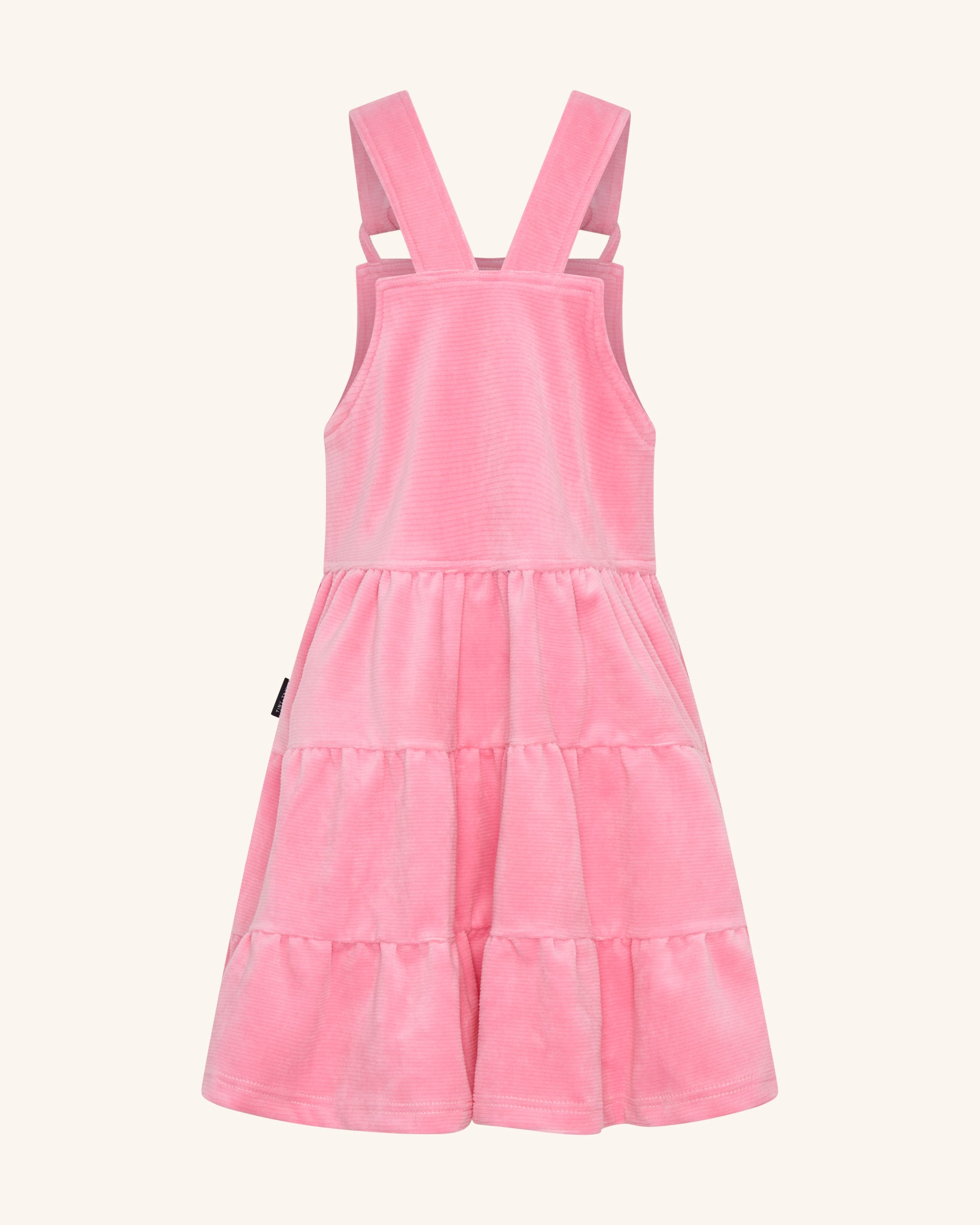 Salopette rose pour enfant, robe cascade