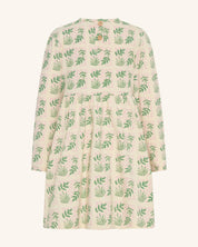 Robe à volants inspirée des jardins fleuris